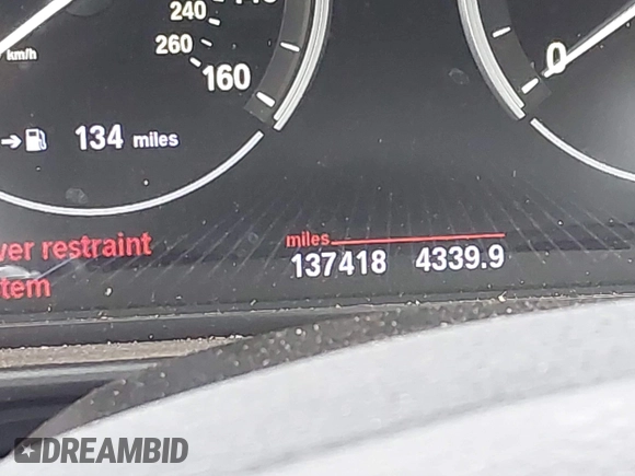 2013 BMW 5 Series 550i with VIN WBAFR9C57DDX80666, listed as a IAAI auction lot 41556020 with 137,418 mi miles and . Bid and sale history available at carsss.com. Image 15.