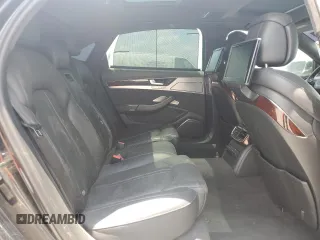 2013 Audi A8 6.3L with VIN WAUR4AFD1DN010893, listed as a Copart auction lot 62693655 with 115,085 mi miles and Salvage title. Bid and sale history available at DreamBid. Image 10.