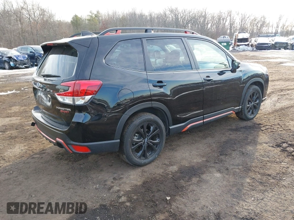 2024 Subaru Forester Sport with VIN JF2SKAGC0RH428157, listed as a IAAI auction lot 41356000 with 16,172 mi miles. Bid and sale history available at carsss.com. Image 4.