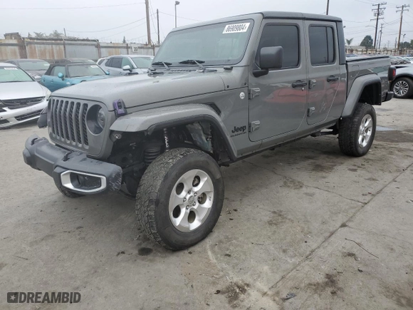 2021 Jeep Gladiator Texas Trail with VIN 1C6JJTAM7ML558492, listed as a Copart auction lot 86909804 with 38,171 mi miles and Salvage Title. Bid and sale history available at carsss.com. Image 1.