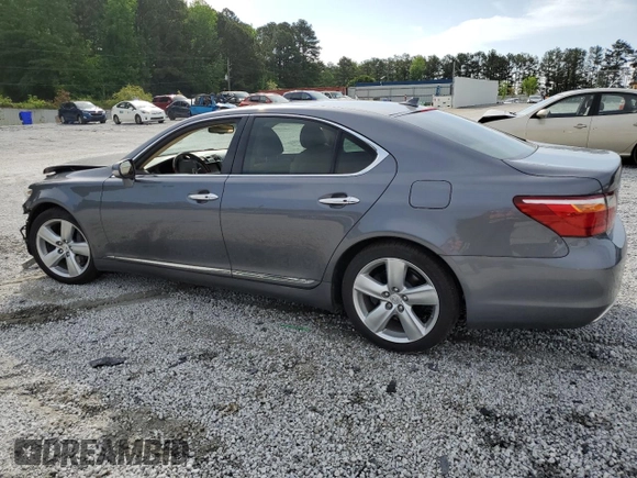 2012 Lexus LS 460 z VIN JTHBL5EF8C5113159, wystawiony jako Copart lot #54096705 z przebiegiem 128 923 mil mil oraz Szkody całkowita. Historia ofert i sprzedaży dostępna na DreamBid. Obrazek 2.