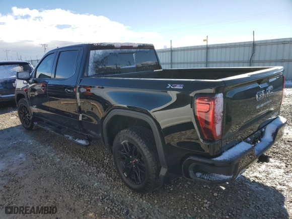 2020 GMC Sierra 1500 Elevation with VIN 1GTU9CET8LZ346101, listed as a Copart auction lot 45496745 with 0 mi miles and Salvage Title. Bid and sale history available at carsss.com. Image 2.
