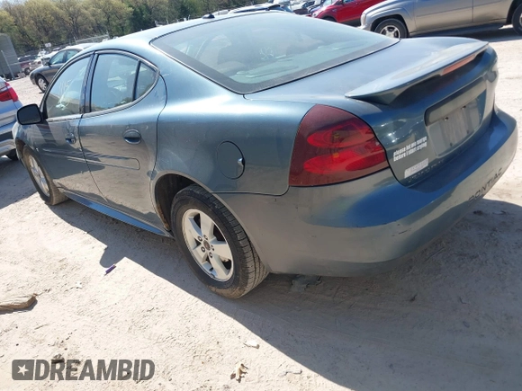 2006 Pontiac Grand Prix z VIN 2G2WP552061225680, wystawiony jako IAAI lot #42221115 z przebiegiem 186 924 mil mil oraz . Historia ofert i sprzedaży dostępna na DreamBid. Obrazek 3.