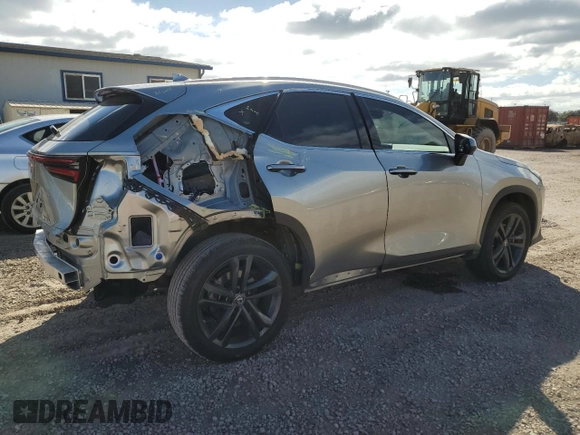 2022 Lexus NX with VIN JTJHKCFZ9N2004738, listed as a Copart auction lot 64939214 with 18,489 mi miles and Salvage Title. Bid and sale history available at carsss.com. Image 3.
