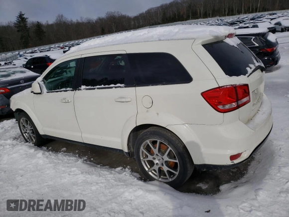 2018 Dodge Journey GT with VIN 3C4PDCEG6JT523585, listed as a Copart auction lot 44760835 with 121,348 mi miles and Non Repairable. Bid and sale history available at carsss.com. Image 2.