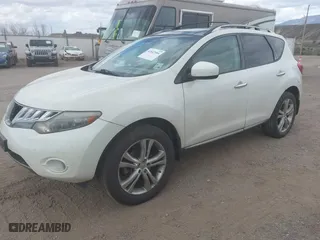 2010 Nissan Murano S with VIN JN8AZ1MU4AW009476, listed as a IAAI auction lot 42042984 with 153,156 mi miles. Bid and sale history available at carsss.com. Image 2.