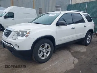 2011 GMC Acadia SL with VIN 1GKKRNEDXBJ170049, listed as a IAAI auction lot 41865623 with 126,862 mi miles and . Bid and sale history available at carsss.com. Image 2.