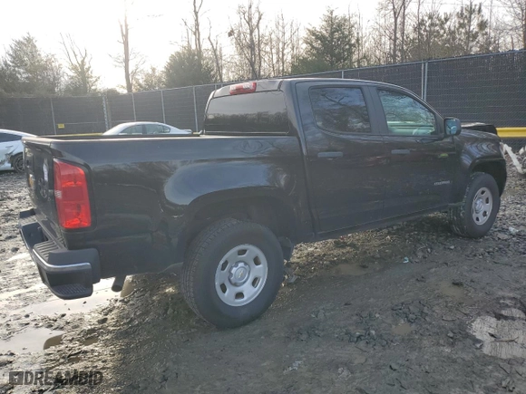 2020 Chevrolet Colorado 2WD Work Truck with VIN 1GCGSBEA8L1212620, listed as a Copart auction lot 85531474 with 40,355 mi miles and Salvage Title. Bid and sale history available at carsss.com. Image 3.