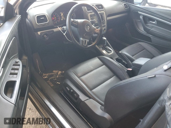 2014 Volkswagen Eos Komfort with VIN WVWBW8AH9EV006190, listed as a Copart auction lot 52390705 with 124,370 mi miles and Salvage Title. Bid and sale history available at DreamBid. Image 8.