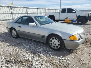 1991 Mercedes-Benz 300 with VIN WDBFA61E1MF022918, listed as a Copart auction lot 46788785 with 262,144 mi miles and Salvage Title. Bid and sale history available at DreamBid. Image 4.
