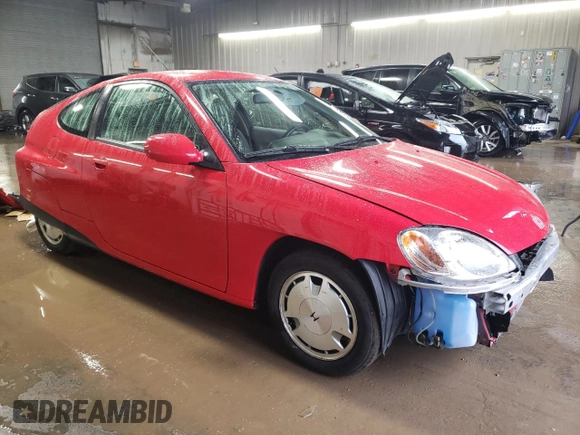 2001 Honda Insight z VIN JHMZE13511T001064, wystawiony jako Copart lot #80708784 z przebiegiem 46 392 mil mil oraz Szkoda całkowita • Salvage title. Historia ofert i sprzedaży dostępna na DreamBid. Obrazek 4.