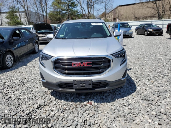 2021 GMC Terrain SLE z VIN 3GKALMEV6ML382992, wystawiony jako Copart lot #54299135 z przebiegiem 34 571 mil mil oraz Szkoda całkowita • Salvage title. Historia ofert i sprzedaży dostępna na DreamBid. Obrazek 5.