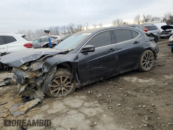 2016 Acura TLX V6 with VIN 19UUB2F39GA003378, listed as a Copart auction lot 43753795 with 83,718 mi miles and Non Repairable. Bid and sale history available at carsss.com. Image 1.