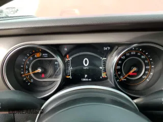 2023 Jeep Wrangler Sport with VIN 1C4HJXDG3PW584885, listed as a Copart auction lot 86057344 with 13,504 mi miles and Salvage Title. Bid and sale history available at DreamBid. Image 9.