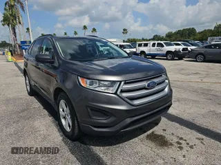 2016 Ford Edge SE z VIN 2FMPK3G99GBB17403, wystawiony jako IAAI lot #42906359 z przebiegiem 103 156 mil mil oraz . Historia ofert i sprzedaży dostępna na DreamBid. Obrazek 3.