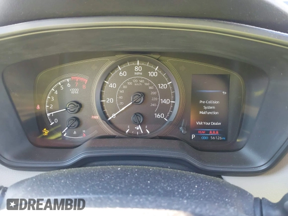 2021 Toyota Corolla L with VIN JTDDPMAE2MJ158287, listed as a IAAI auction lot 41557867 with 56,126 mi miles and . Bid and sale history available at DreamBid. Image 7.