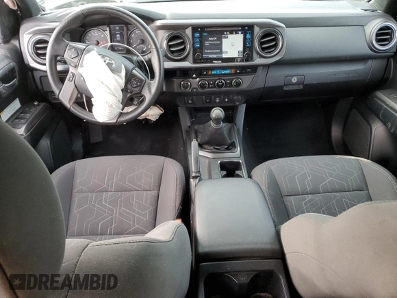 2017 Toyota Tacoma SR5 with VIN 5TFCZ5AN3HX070623, listed as a Copart auction lot 49602285 with 53,025 mi miles and Salvage title. Bid and sale history available at DreamBid. Image 8.