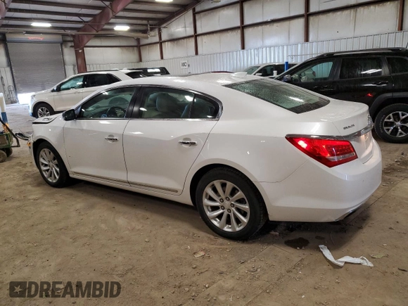 2015 Buick LaCrosse Leather with VIN 1G4GB5G33FF138512, listed as a Copart auction lot 53434355 with 130,778 mi miles and Clean Title. Bid and sale history available at carsss.com. Image 2.