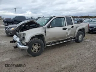 2005 GMC Canyon 1SF SLE Z71 with VIN 1GTDT136658127360, listed as a Copart auction lot 81308914 with 0 mi miles and Salvage Title. Bid and sale history available at carsss.com. Image 1.
