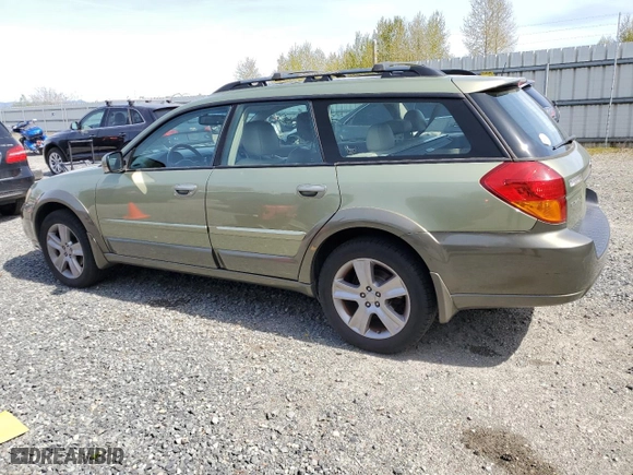 2006 Subaru Legacy Wagon Outback 3.0 R L.L. Bean with VIN 4S4BP86C864357590, listed as a Copart auction lot 52760115 with 123,791 mi miles and Salvage Title. Bid and sale history available at carsss.com. Image 2.