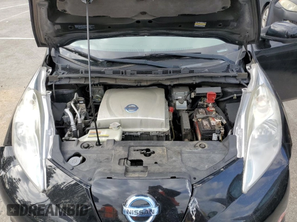 2015 Nissan LEAF SV with VIN 1N4AZ0CP6FC301534, listed as a Copart auction lot 51158153 with 66,443 mi miles. Bid and sale history available at carsss.com. Image 11.