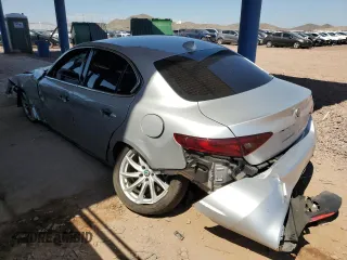2019 Alfa Romeo Giulia with VIN ZARFAMAN4K7621573, listed as a Copart auction lot 60509535 with Not provided miles and Salvage title. Bid and sale history available at DreamBid. Image 2.