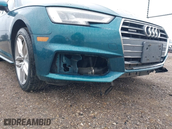 2017 Audi A4 with VIN WAUENBF41HA063494, listed as a IAAI auction lot 41965803 with 61,926 mi miles and . Bid and sale history available at DreamBid. Image 6.