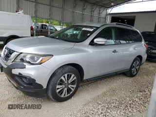 2017 Nissan Pathfinder Platinum with VIN 5N1DR2MM8HC615272, listed as a Copart auction lot 60481315 with 150,517 mi miles and Clean title. Bid and sale history available at DreamBid. Image 1.