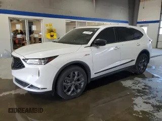 2024 Acura MDX w/A-Spec Package with VIN 5J8YE1H00RL163789, listed as a Copart auction lot 76515484 with 23,325 mi miles and Salvage Title. Bid and sale history available at carsss.com. Image 1.