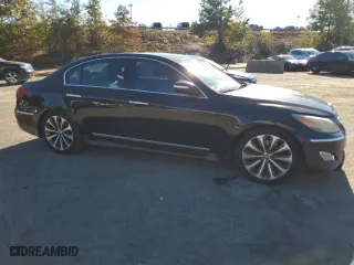 2013 Hyundai Genesis 5.0L R-Spec with VIN KMHGC4DH7DU225863, listed as a Copart auction lot 80220524 with 227,546 mi miles and Salvage Title. Bid and sale history available at carsss.com. Image 4.