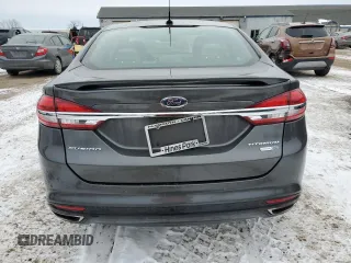 2018 Ford Fusion Titanium with VIN 3FA6P0D9XJR205833, listed as a Copart auction lot 44784245 with 154,766 mi miles and Salvage title. Bid and sale history available at DreamBid. Image 6.