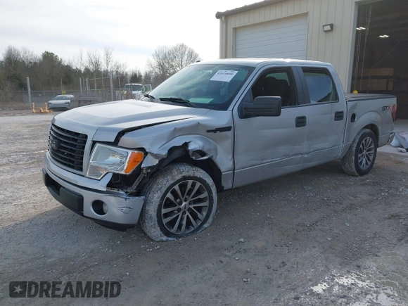 2014 Ford F-150 XL with VIN 1FTFW1CF9EKD01358, listed as a IAAI auction lot 41618800 with 220,888 mi miles. Bid and sale history available at carsss.com. Image 17.