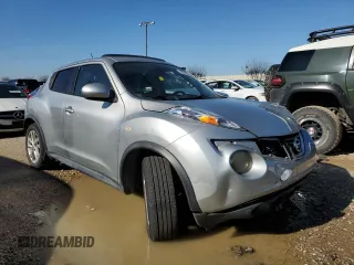 2012 Nissan Juke SV with VIN JN8AF5MR0CT109476, listed as a Copart auction lot 82809634 with 70,211 mi miles and Salvage Title. Bid and sale history available at carsss.com. Image 4.