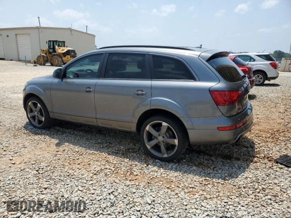 2015 Audi Q7 Premium Plus with VIN WA1LGAFE8FD006318, listed as a Copart auction lot 59210825 with 91,891 mi miles and Salvage title. Bid and sale history available at DreamBid. Image 2.
