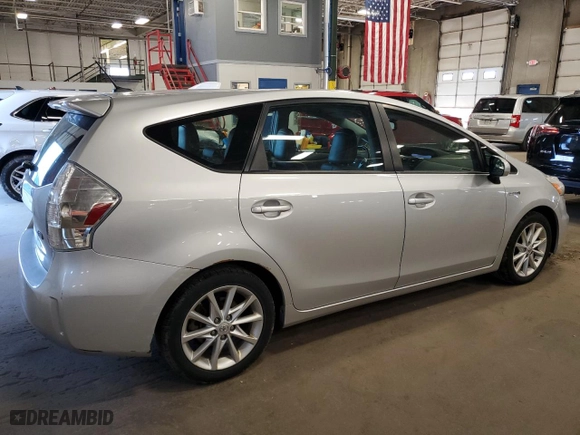 2014 Toyota Prius v Two with VIN JTDZN3EU7E3316071, listed as a Copart auction lot 54203055 with 230,885 mi miles and Clean Title. Bid and sale history available at carsss.com. Image 3.