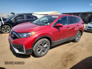 2021 Honda CR-V EX-L with VIN 2HKRW2H84MH646307, listed as a Copart auction lot 52990605 with 62,464 mi miles and Salvage Title. Bid and sale history available at DreamBid. Image 1.