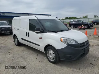 2015 Ram ProMaster City Cargo Tradesman with VIN ZFBERFAT2F6A28062, listed as a Copart auction lot 58411415 with Not provided miles and Non repairable. Bid and sale history available at DreamBid. Image 4.