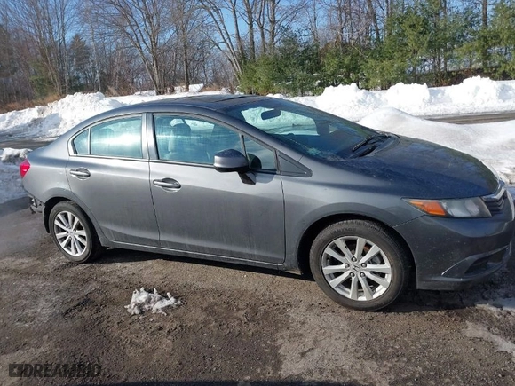2012 Honda Civic Sdn EX with VIN 2HGFB2F82CH516035, listed as a IAAI auction lot 41639656 with 175,715 mi miles. Bid and sale history available at carsss.com. Image 14.