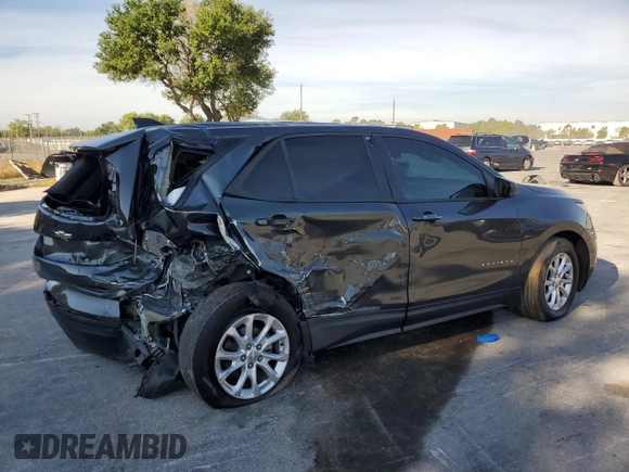 2019 Chevrolet Equinox LS with VIN 3GNAXHEV8KS648031, listed as a Copart auction lot 52197015 with 97,761 mi miles and Non Repairable. Bid and sale history available at DreamBid. Image 3.