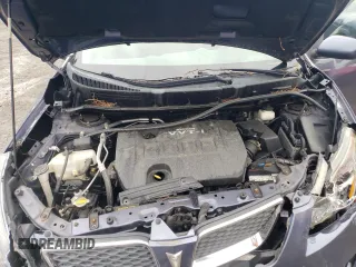 2010 Pontiac Vibe 1SA with VIN 5Y2SP6E81AZ404878, listed as a Copart auction lot 55658815 with 103,670 mi miles and Salvage title. Bid and sale history available at DreamBid. Image 12.
