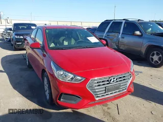 2022 Hyundai Accent SE with VIN 3KPC24A61NE171677, listed as a IAAI auction lot 41691372 with 50,151 mi miles. Bid and sale history available at carsss.com. Image 1.