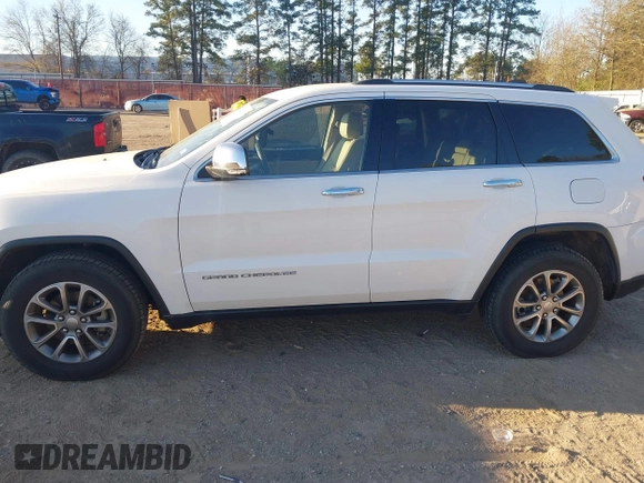 2014 Jeep Grand Cherokee Limited with VIN 1C4RJEBG9EC414265, listed as a IAAI auction lot 41843360 with 118,767 mi miles and . Bid and sale history available at DreamBid. Image 14.