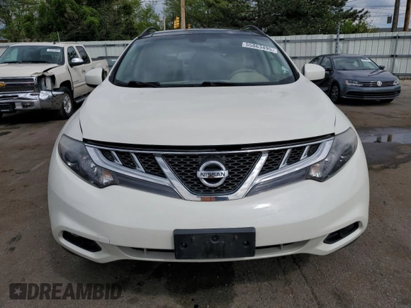 2014 Nissan Murano S with VIN JN8AZ1MWXEW529172, listed as a Copart auction lot 55863495 with 170,320 mi miles and Clean Title. Bid and sale history available at DreamBid. Image 5.