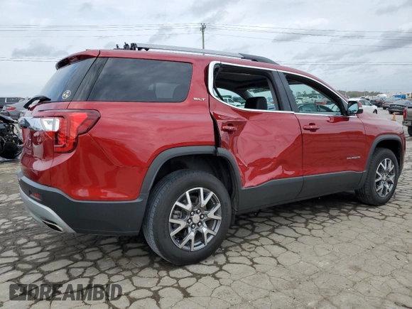 2022 GMC Acadia SLT with VIN 1GKKNML48NZ156908, listed as a Copart auction lot 78457104 with 41,538 mi miles and Salvage title. Bid and sale history available at DreamBid. Image 3.