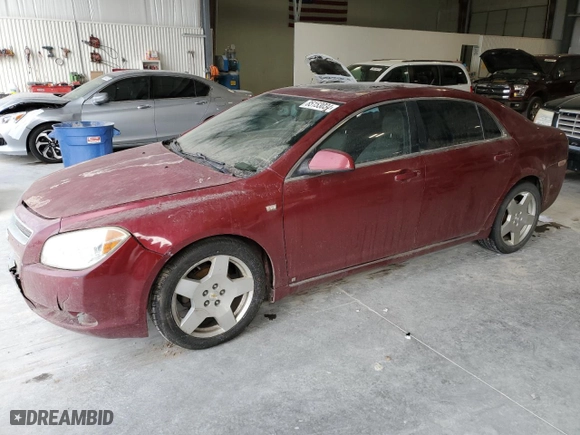 2008 Chevrolet Malibu LT w/2LT with VIN 1G1ZJ57778F266816, listed as a Copart auction lot 85153034 with 208,202 mi miles and Salvage Title. Bid and sale history available at carsss.com. Image 1.