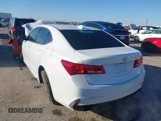 2020 Acura TLX w/Technology Pkg with VIN 19UUB2F45LA003249, listed as a IAAI auction lot 41730734 with 43,236 mi miles. Bid and sale history available at carsss.com. Image 3.