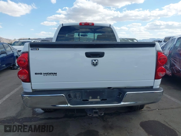 2007 Dodge Ram 1500 SLT with VIN 1D7HA18297S123389, listed as a IAAI auction lot 42043432 with Not Provided miles. Bid and sale history available at carsss.com. Image 15.