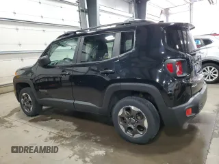2017 Jeep Renegade Sport with VIN ZACCJBAB3HPG38609, listed as a Copart auction lot 51799745 with 75,549 mi miles and Salvage Title. Bid and sale history available at carsss.com. Image 2.