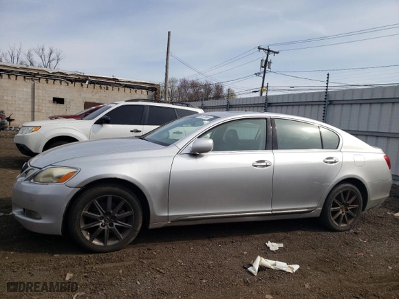 2006 Lexus GS 300 with VIN JTHCH96S060014653, listed as a Copart auction lot 53873995 with 203,255 mi miles and Clean Title. Bid and sale history available at carsss.com. Image 1.