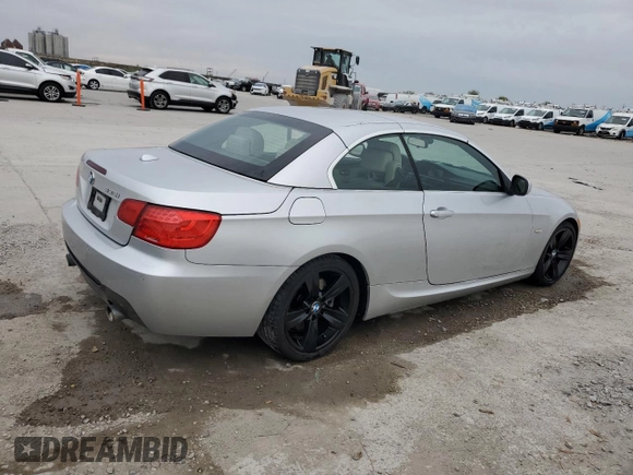 2013 BMW 3 Series 335i with VIN WBADX7C59DJ590306, listed as a Copart auction lot 50372085 with 106,343 mi miles and Salvage Title. Bid and sale history available at DreamBid. Image 3.